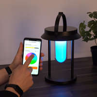 Ledvance Gmbh Ledvance Smart+ Bluetooth Solar Table Lantern Multicolor okos kültéri napelemes asztali LED lámpa/lámpás