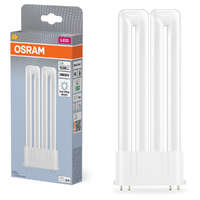 Ledvance Gmbh Osram 2G10 csapos LED fénycső 12W, 1500 lm, 4000 K, hidegfehér, fehér üveg-22 W fénycső helyett Dulux F24 EM
