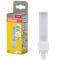 Ledvance Gmbh Osram G24d-1 csapos LED fénycső 5W, 540 lm, 3000 K, melegfehér, fehér műanyag-13 W fénycső helyett Dulux D10 EM