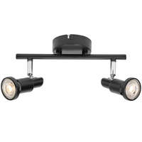 Ledvance Gmbh Ledvance karos spot lámpa LED fényforrással, fekete színben 2 foglalattal