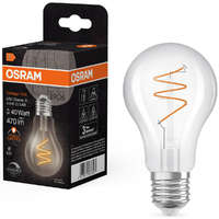 Ledvance Gmbh Osram E27 LED Vintage, 4,6W, 470 lm, 2200 K, candlelight, dimmelhető, áttetsző üveg-40 W izzó helyett - Vintage 1906 Classic A60