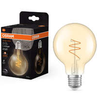 Ledvance Gmbh Osram E27 LED Vintage, 4,9W, 470 lm, 2200 K, candlelight, dimmelhető, arany színű színű üveg-40 W izzó helyett - Vintage 1906 Classic Filament Spiral