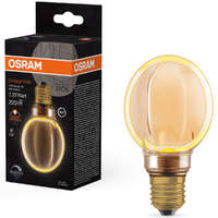 Ledvance Gmbh Osram E27 LED 4W, 220 lm, 1800 K, candlelight, dimmelhető, arany színű színű üveg-20 W izzó helyett - Vintage 1906 DIM Classic Globe Gold filament