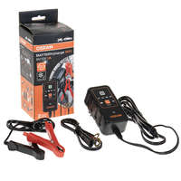 OSRAM GmbH Osram Batterycharge 901, okos akkumulátortöltő és szinten tartó 6 V és 12 V rendszerekhez, digitális kijelző, többfázisú töltés, OEBCS901