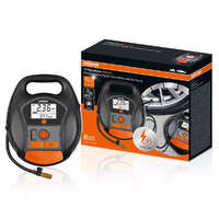 OSRAM GmbH Osram Tyreinflate 6000 professzionális digitális újratölthető akkumulátoros gumiabroncs kompresszor nagy LED kijelzővel, 2 perces felfújási idővel, powerbank funkcióval és adapterkészlettel, OTIR6000