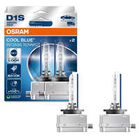 OSRAM GmbH Osram Xenarc Cool Blue Intense Next Gen D1S xenon izzó, akár 6200 K színhőmérséklet, 150%-kal nagyobb fényerő, stílusos LED-es hatású fény, PK32d-2 foglalat, 66140CBN-2HB, 2 darab/csomag
