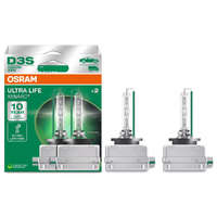 OSRAM GmbH Osram Xenarc Ultra Life D3S xenon fényszórólámpa, 42V, 35W, 4300K színhőmérséklet, 3200 lumen fényáram, extra hosszú élettartam, PK32d-5 foglalat, 66340ULT-2HB, 2db/doboz