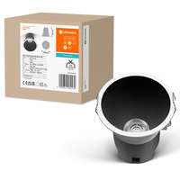 Ledvance Gmbh Ledvance LED mélysugárzó, 9,3 cm, fehér-fekete (melegfehér)
