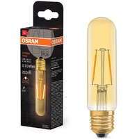 Ledvance Gmbh Osram E27 LED 2,5W, 200 lm, 2000 K, candlelight, arany színű színű üveg-20 W izzó helyett - Vintage 1906 Classic Tubular Gold filament