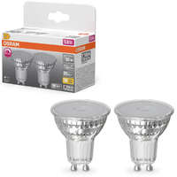 Ledvance Gmbh Osram GU10 LED 3,7W, 350 lm, 2700 K, melegfehér, dimmelhető, áttetsző üveg-50 W izzó helyett, 2 darabos - Superstar Spot PAR11