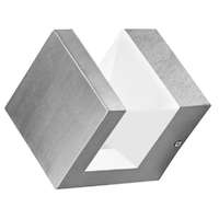 Ledvance Gmbh Osram EnduraStyle Pyramid Wall – Rozsdamentes acél kültéri fali lámpa 9W, indirekt megvilágítással, 600lm, meleg fehér 3000K, IP44