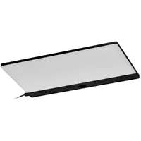 Ledvance Gmbh Szabályozható pultvilágító LED lámpa, szenzoros, 30x20 cm, fekete - Osram Undercabinet Panel Frameless, 3000/4000/6500 K, 450 lm, állítható színhőmérséklet és fényerősség, 7,5 W, 1.5 máteres kábellel, 220-240 V