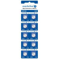 EverActive Elem gombelem 1,5V G-13,AG13,GPA76,LR44 alkáli EverActive
