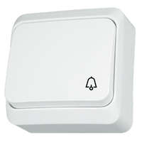 Schneider Electric Zrt. Schneider Prima N101 C egypólusú nyomó, csengőjellel, 10A, IP20 fehér WDE001012