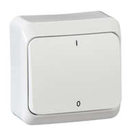 Schneider Electric Zrt. Schneider Prima 102 kétpólusú kapcsoló 10AX,IP20 fehér WDE001020