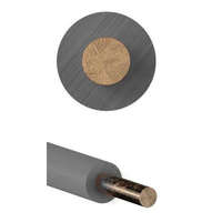 H05V-U 1x 1 szürke (100) 300/500V egyerű tömörvezeték (M-Cs, MCs)