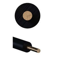 H05V-U 1x 1 fekete (100) 300/500V egyerű tömörvezeték (M-Cs, MCs)