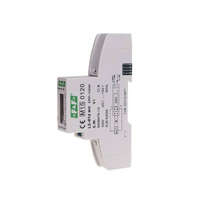 F&F Fogyasztásmérő DIN sínre, egyfázisú, MID hitelesített LCD 5-45A rn LE-01D