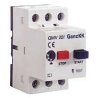 Ganz KK Kft. Motorvédő kapcsoló 0.25-0,4A GMV 25f