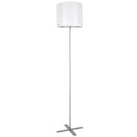 Rábalux Zrt. Állólámpa ezüst-fehér színben, 180 cm - Izander Rábalux 74012, 1xE27 foglalattal