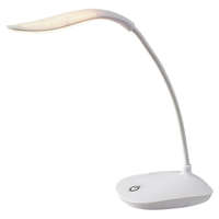 Rábalux Zrt. Állítható íróasztali LED lámpa érintőkapcsolóval, fehér 27 cm - Bedi Rábalux 74234, micro USB, 4000 K, 165 lm, 2 W, 5 V
