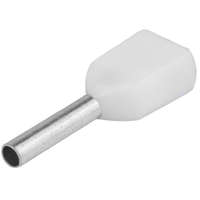 Tracon Budapest Kft. Tracon érvéghüvely iker 2* 0,5 fehér E20I