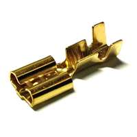 Tracon Budapest Kft. Tracon CSH6-B 6,3x0,8mm szigeteletlen csatlakozó hüvely 100db/csomag