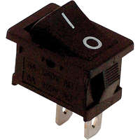 Tracon Budapest Kft. Készülékkapcsoló, BE-KI, fekete (0-I felirat) 16(6)A TES-34 Tracon