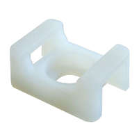 Tracon Budapest Kft. Tracon kábelkötegelő talp 16x23 /9,0 fehér, csavarozható CSTALP-2