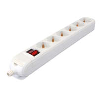 Tracon Budapest Kft. Tracon újravezetékezhető hord. elosztósáv kapcsolóval 6 SHUKO, 16 A vezeték nélkül HUR-06K