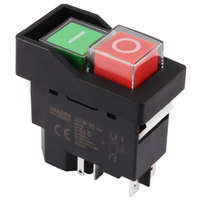 Tracon Budapest Kft. Tracon relés biztonsági kapcsoló,bepattintható, fekete kerettel 12A/AC3, IP54, 6,3×0,8 SSTM-035