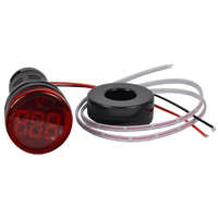 Tracon Budapest Kft. Árammérő, LED jelzőfény, piros 1-100A, d=22mm NYG3-AR Tracon
