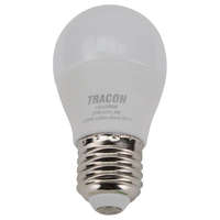 Tracon Budapest Kft. LED kisgömb 8W E27 720lm 4000K semleges fehér fényforrás 180fok Ra80 230V LGS458NW Tracon