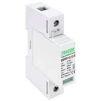 Tracon Budapest Kft. AC típusú T1+T2 túlfeszültség levezető, cserélhető betéttel ESPD1+2-12.5-1P