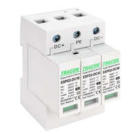 Tracon Budapest Kft. Túlfeszültség levezető cserélhető betéttel, T2 DC típusú ESPD2-DC40-600