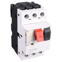 Tracon Budapest Kft. Kézi működtetésű motorvédő kapcsoló plombálható 4-6,3A, 2,2kW TGV3-10 Tracon