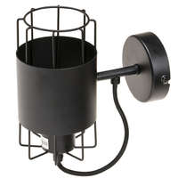 Rábalux Zrt. Fekete fém vázas fali lámpa - Dimitri Rábalux 3123