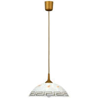 Rábalux Zrt. Függesztett lámpa görög mintás, 40 cm - Etrusco Rábalux 7652