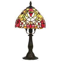 Rábalux Zrt. Tiffany asztali lámpa, 35 cm - Mirella Rábalux 8089, 1xE14 foglalattal