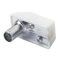 Somogyi Elektronic Kft. Koax hüvely - könyök,csavaros FS 2