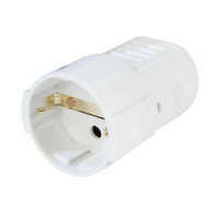 Anco Electrics Kft. Földelt lengő dugalj , 16A, 250V, fehér 321180