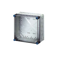 Gustav Hensel GmbH & Co. KG Hensel Mi-0200 S üres elosztószekrény átlátszó fedéllel, sima falú IP65 300x300x170mm