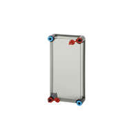 Gustav Hensel GmbH & Co. KG Hensel Mi-0100 FED fedél, átlátszó 300x150mm szekrényekhez