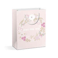 Globiz International Kft. Ajándéktasak - papír - 178 x 102 x 228 mm - 2 féle / csomag - 12 db / csomag (véletlenszerűen kerül kiválasztásra)