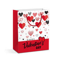 Globiz International Kft. Ajándéktasak - papír - 114 x 64 x 146 mm - 2 féle / csomag - 12 db / csomag (véletlenszerűen kerül kiválasztásra)