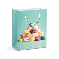 Globiz International Kft. Ajándéktasak - papír - 178 x 102 x 228 mm - 2 féle / csomag - 12 db / csomag (véletlenszerűen kerül kiválasztásra)