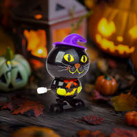 Globiz International Kft. Felhúzható ugráló macska - 7 x 5 x 4 cm