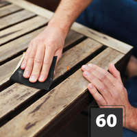 Globiz International Kft. Csiszolóvászon - 60-as - kék - 230 x 280 mm - 5 db / csomag