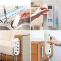 Globiz International Kft. Öntapadós fali tartó - levehető előlap - 100 x 45 mm