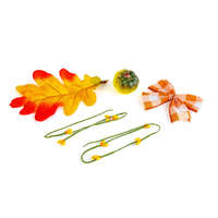 Globiz International Kft. Őszi dekoráció - 2 féle szett - falevéllel - 5 részes (véletlenszerűen kerül kiválasztásra)